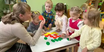 Открытый просмотр в первой младшей группе