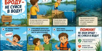 Правила безопасности на водоёмах